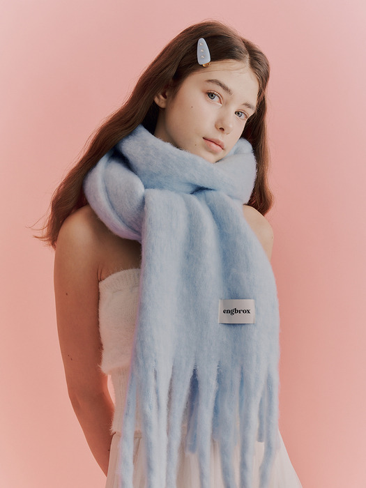 cotton candy muffler_blue