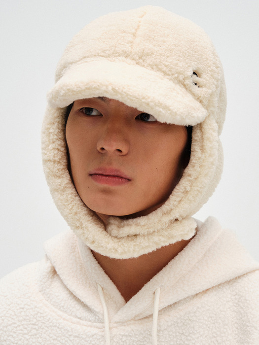 Logo Teddy Hat_Men (Beige)