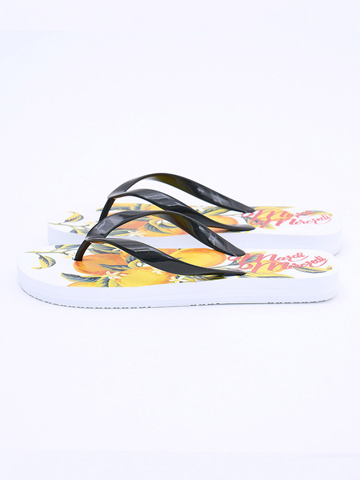 FLIP FLOPS ORANGE_WHITE