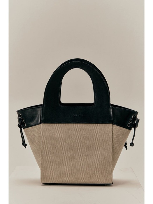 [ ITALY cow leather ] Emma Herringbone Bag