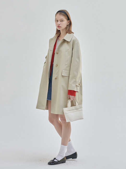 24SN half trench coat [BE]