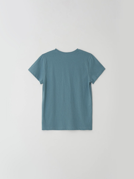 forest t -shirt - mint blue