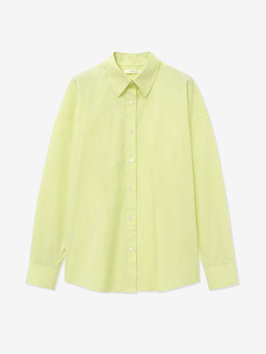OVER-FIT BOX SHIRTS_YELLOW