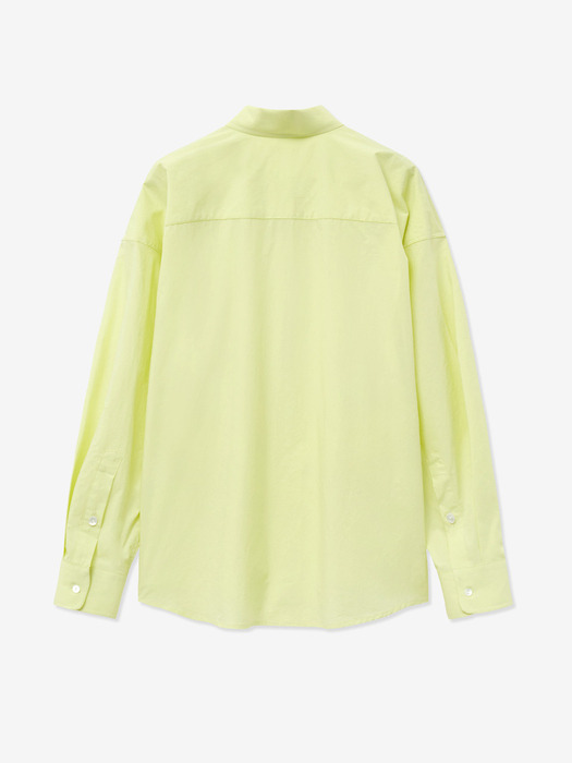 OVER-FIT BOX SHIRTS_YELLOW