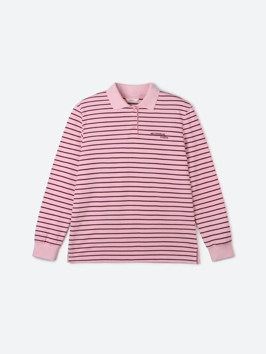 MJ S2 01 M.C UNISEX, Stripe PK Shirt / Pink