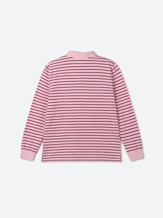 MJ S2 01 M.C UNISEX, Stripe PK Shirt / Pink