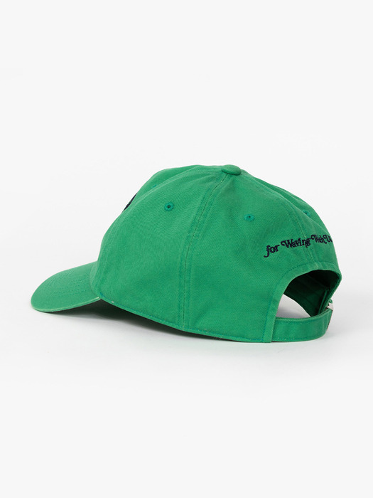 THANK YOU HEART SYMBOL BALL CAP (OCEAN GREEN)