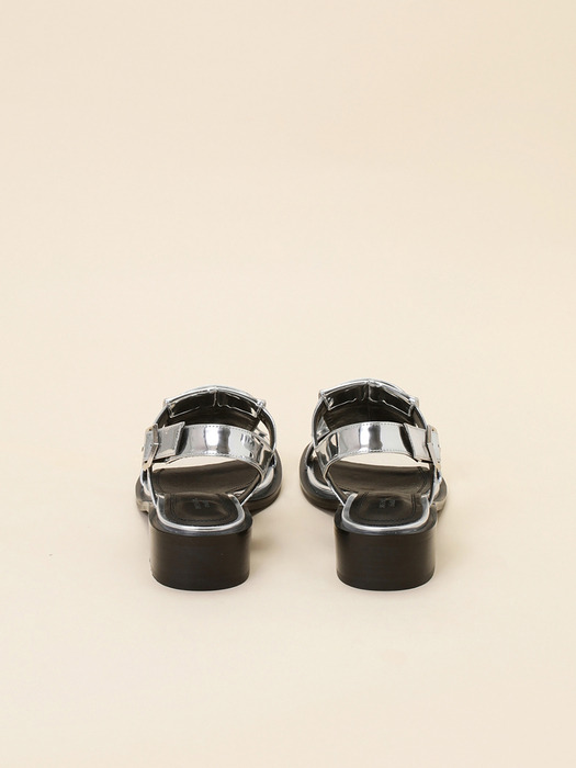 Slim tassel sandal(silver)_DG2AM24042SVX