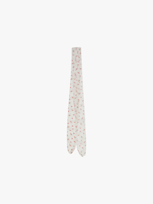 ROSY SHEER SCARF_IVORY