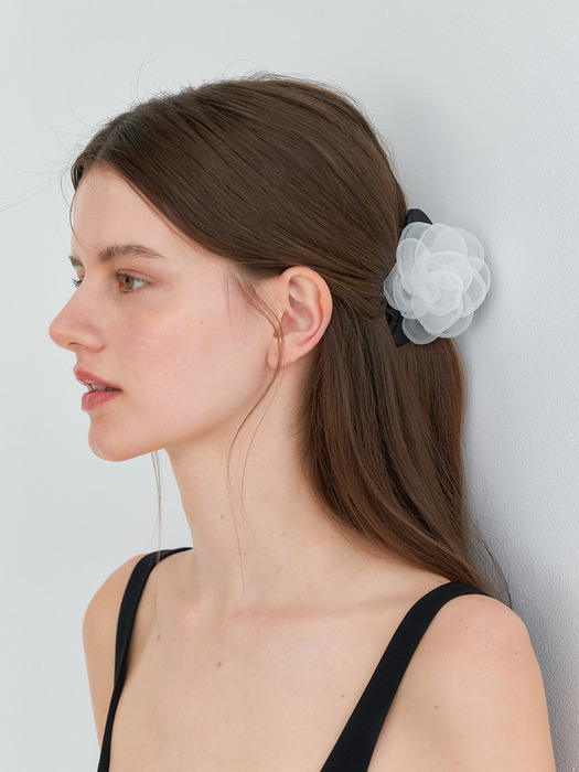 SHEER ROSE CHOU hair clip