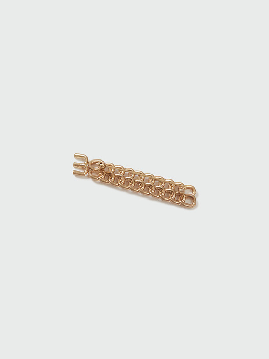 ZOLLIE Chain Symbol Brooch - Gold