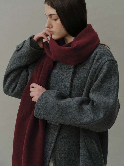 cashmere blend knit muffler (6colors) *cream beige, burgundy만 12/26 발송