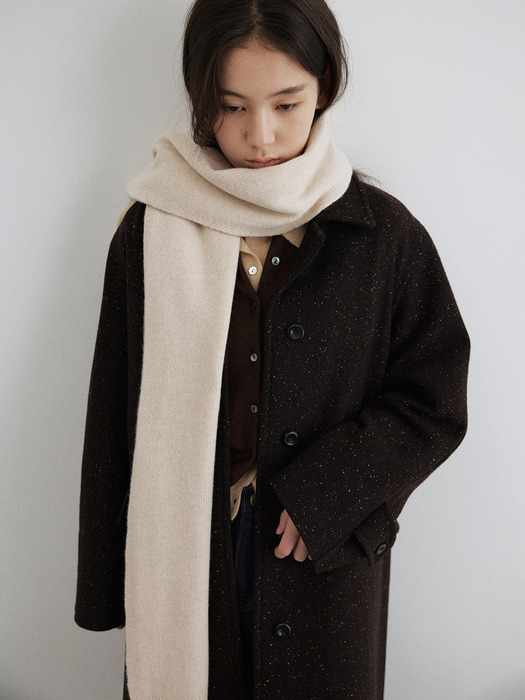 cashmere blend knit muffler (6colors) *olive, black, burgundy 12/18 발송