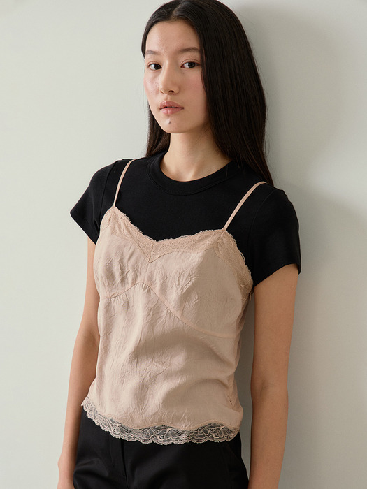 organic cotton rib t-shirt (5colors)
