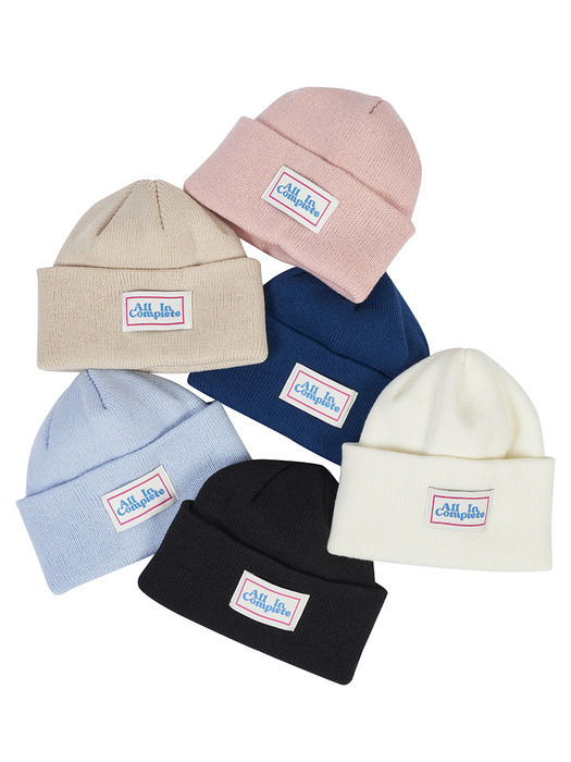 [리퍼브][단독] Moon Logo Label Beanie (6 colors)