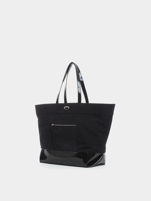 COMBI MAXI SHOPPER BAG, BLACK