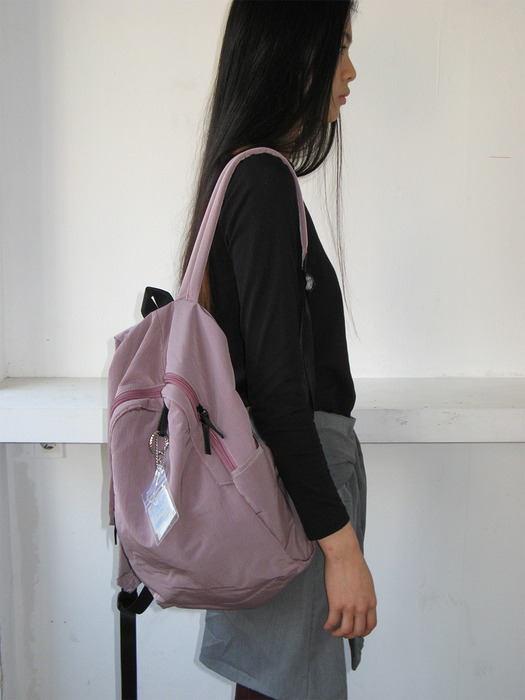 [9차리오더:바로출고] 0002 HideSlot Classic Backpack _Purple