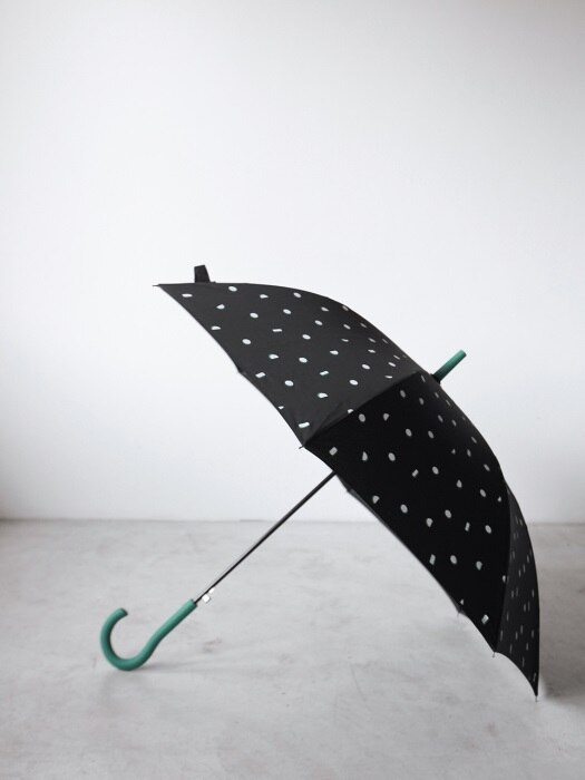 [단독]그린 포인트 도트 장우산