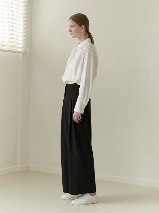 Spring wide pants [BK]