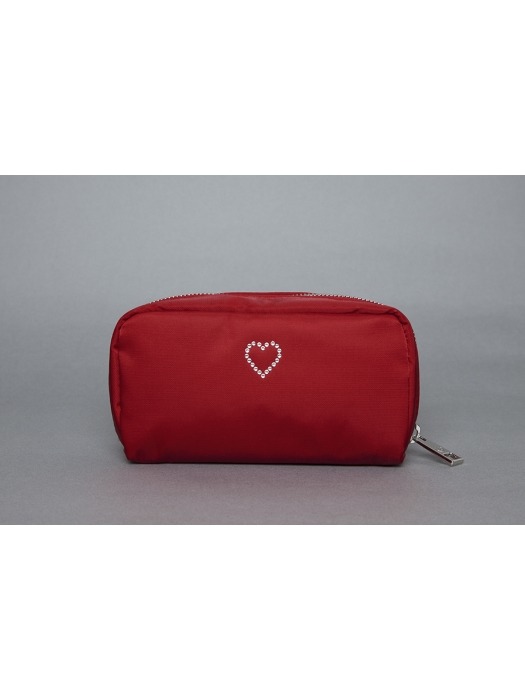 crystal pouch (red)
