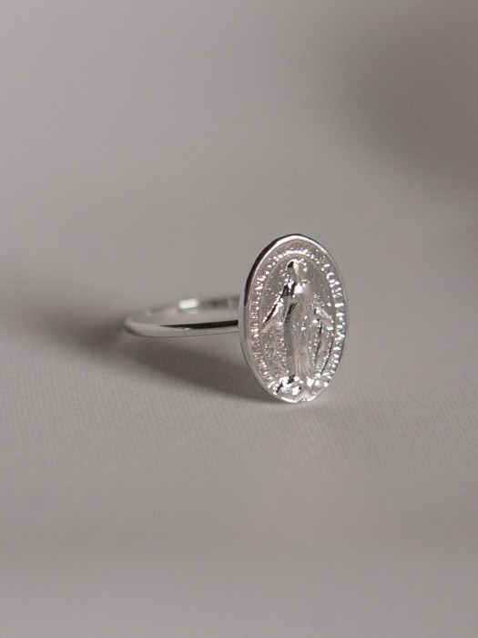 Maria Coin Ring Silver