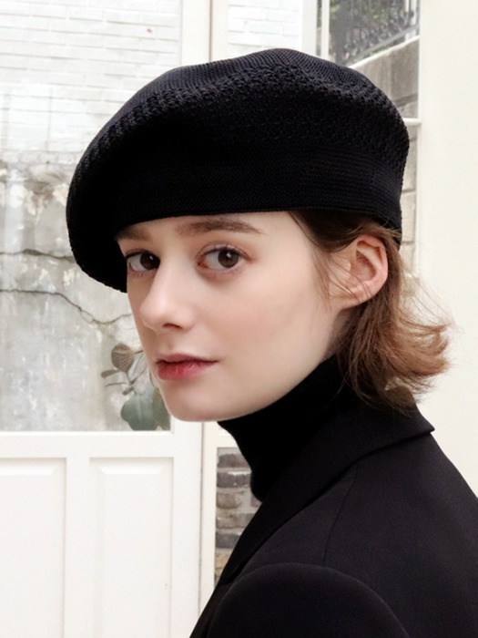 [unisex]WALES BLACK BERET