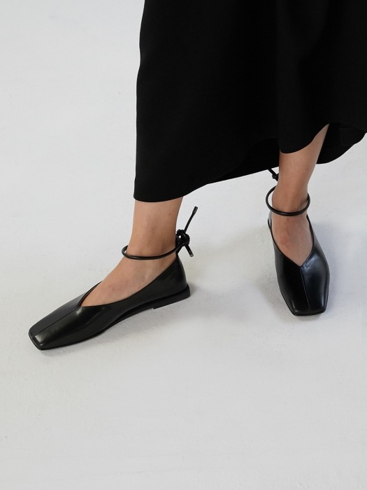 SIMPLE FLAT LOAFER [C9F01BK]