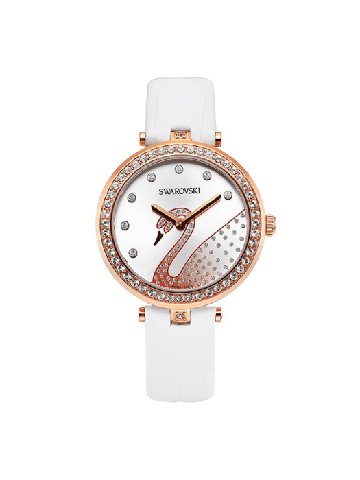 스와로브스키 SWAROVSKI 5376639 AILA DRESSY 가죽시계 34mm