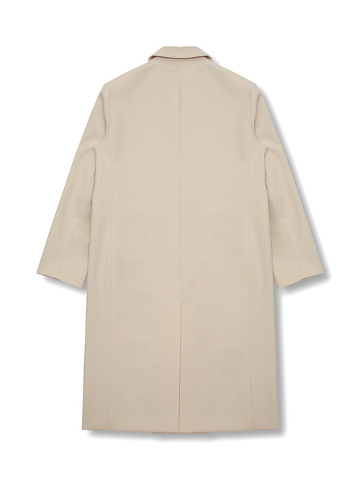 Double Breasted Trench Coat [Cream]