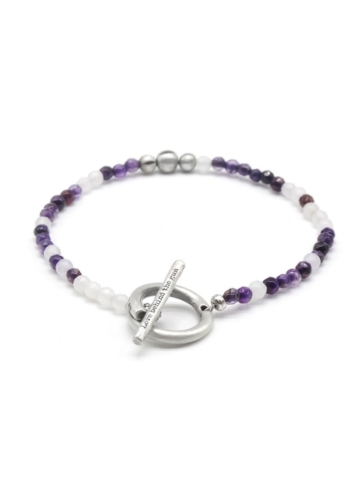 Camouflage bracelet (purple)