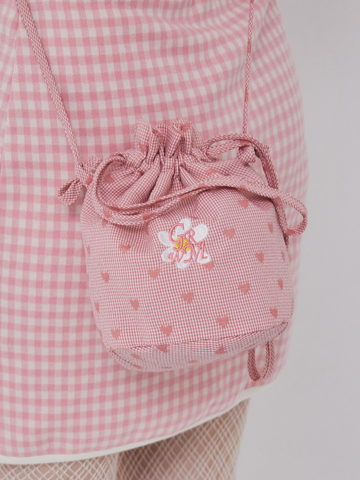 GR POUCH BAG(PINK)