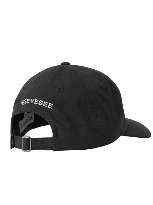 Y.E.S Logo Cap Black