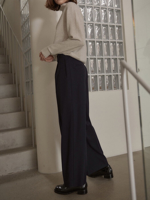 One tuck wide pants (SW9WP013-23/SW0WL419-24)