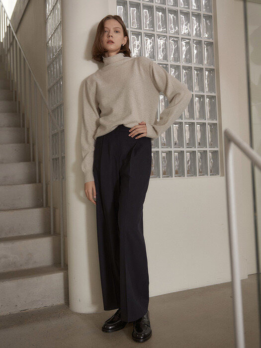 One tuck wide pants (SW9WP013-23/SW0WL419-24)