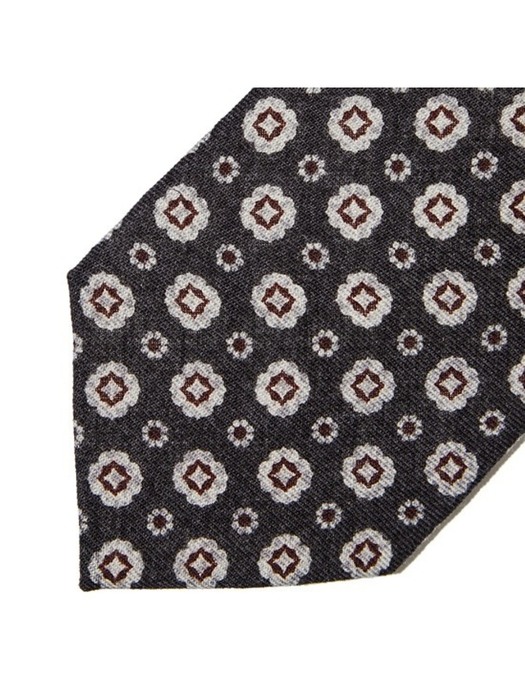 wool flower pattern tie_CAAIX19531BKX