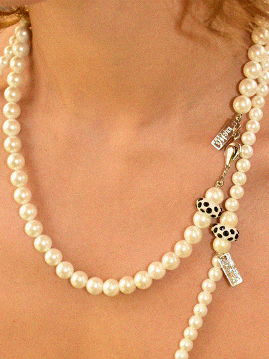 Mushroom Pearl Necklace