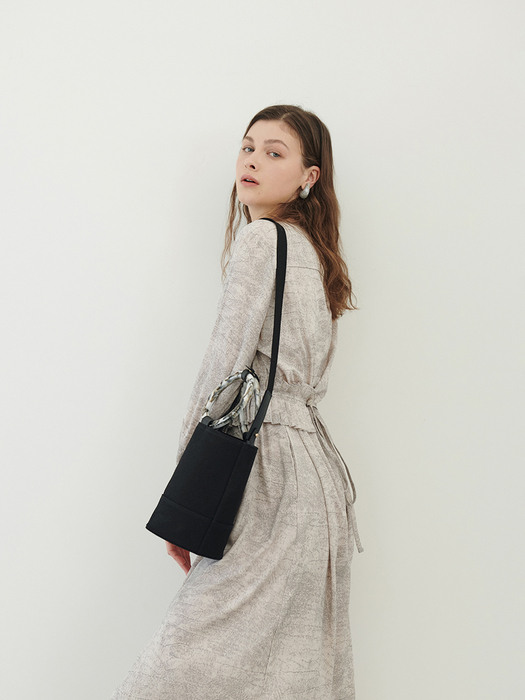 ANNEAU BAG [아노백]-IVORY/BLACK