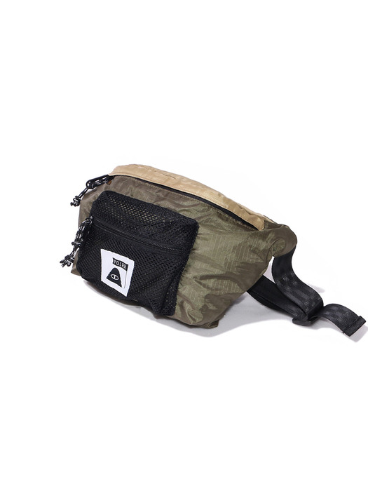 STUFFABLE FANNY PACK BEIGE/OLIVE