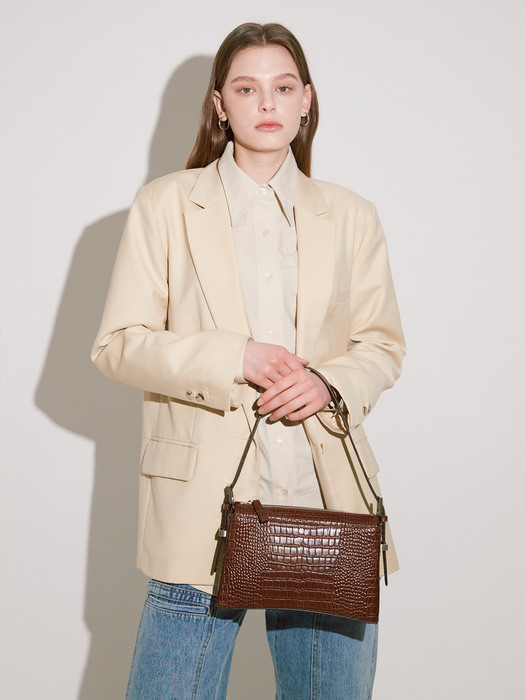 wave bag - brown crco