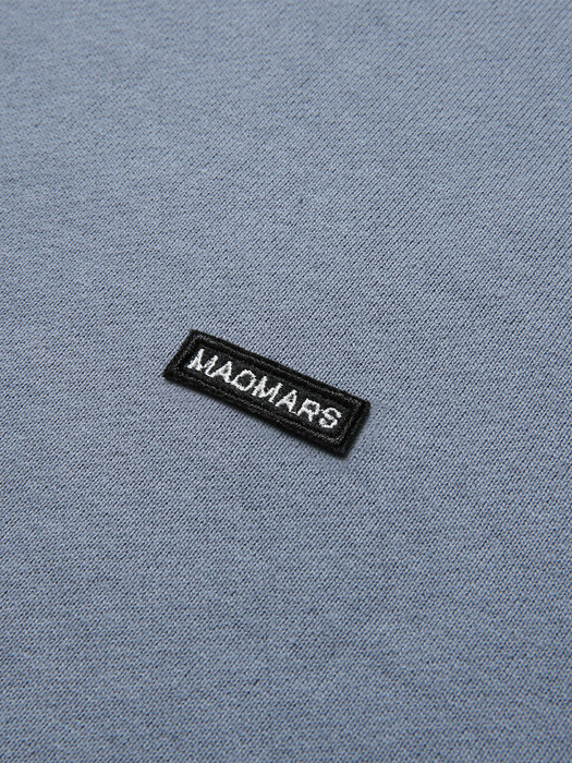 logo patch sweatshirts_blue