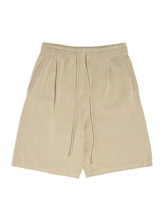  Summer Knit Shorts (Khaki)