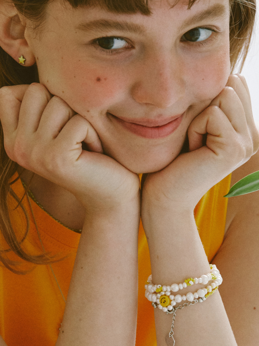 [2SET]Smiling Flower Bracelet