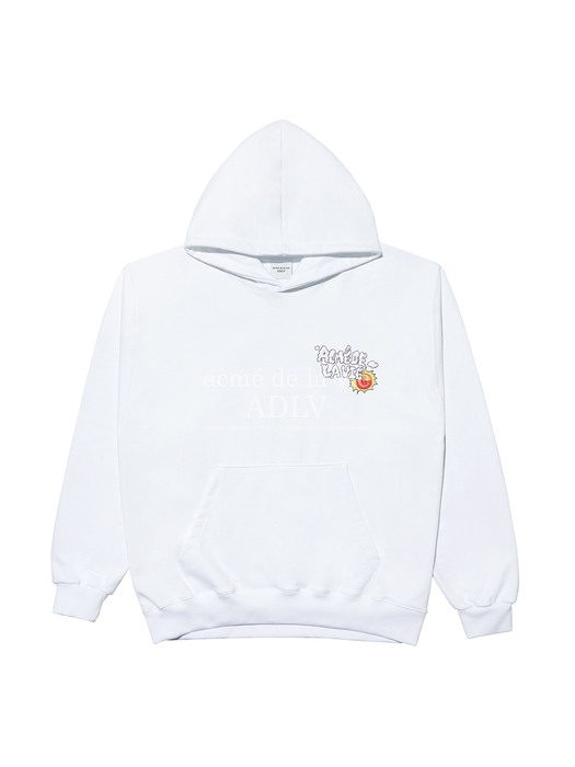 MUSHROOM VILLAGE HOODIE WHITE