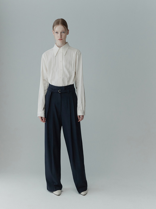 D RING BELTED TROUSERS NA