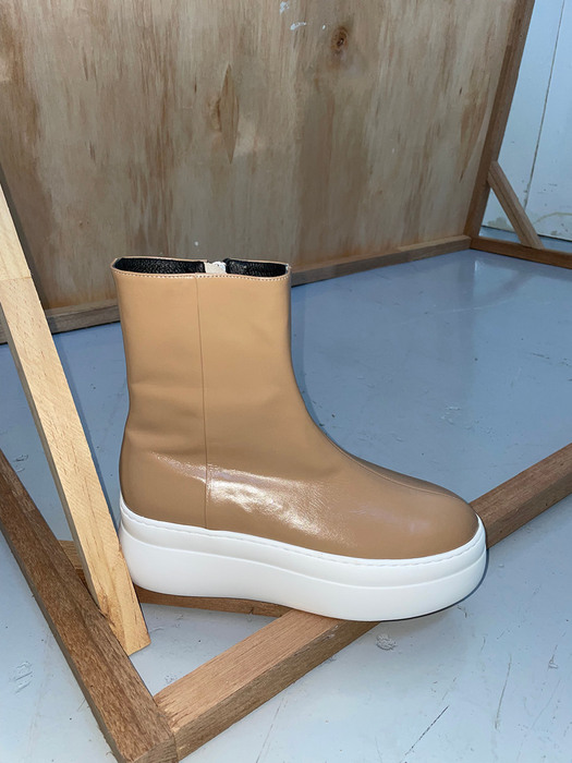 Lilian Sneaker Ankle Boots / Y.08-B26  / LATTE