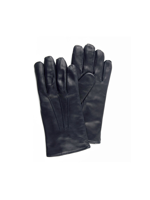 Nappa Leather Gloves For Men_Dark Navy