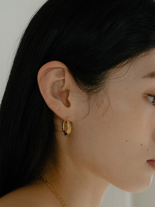 Frame texture Earrings #2