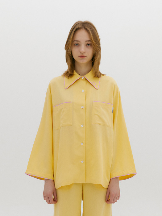 (Women) Essential PJ Shirts Butter