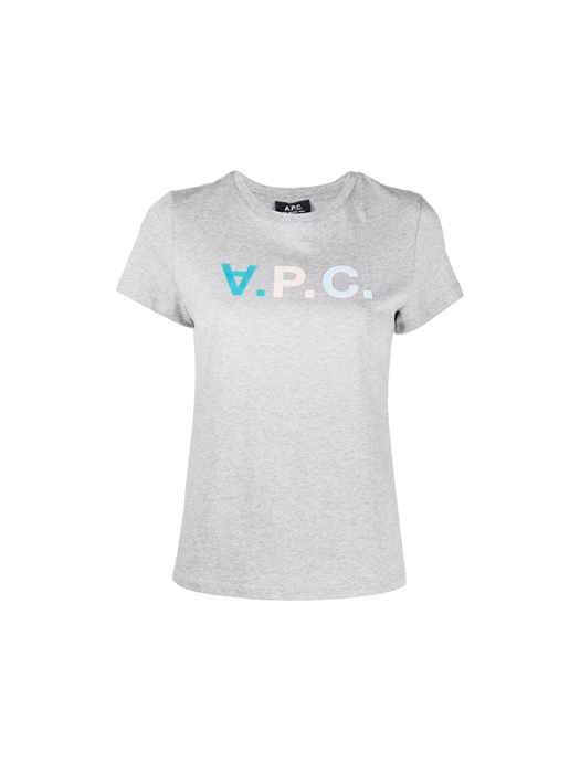 여성 멀티컬러 VPC 로고 반팔 티셔츠 COEMV-F26106 PLB