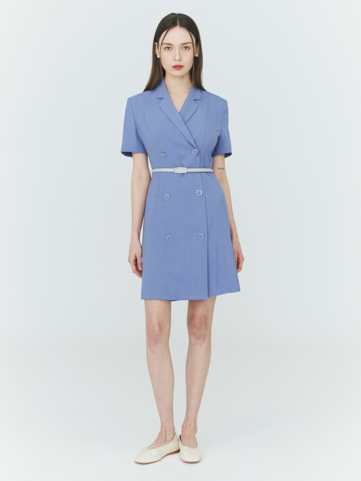 New Claire Jacket Dress [Blue]